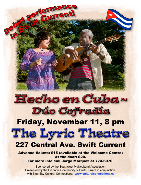 Hecho en Cuba in Swift Current