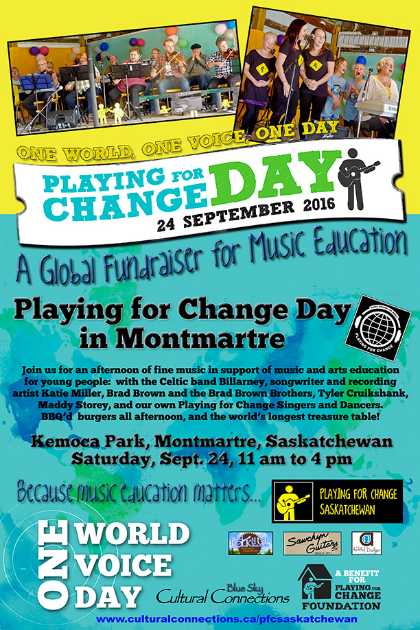 Playing for Change Day in Montmartre